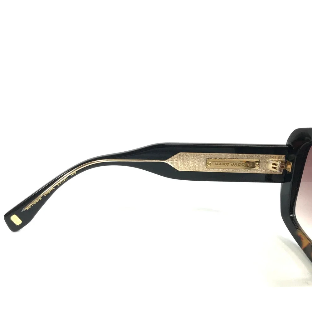 Marc Jacobs Sunglasses MJ1109/S 086HA Black Tortoise Frames Gradient Pink Lenses